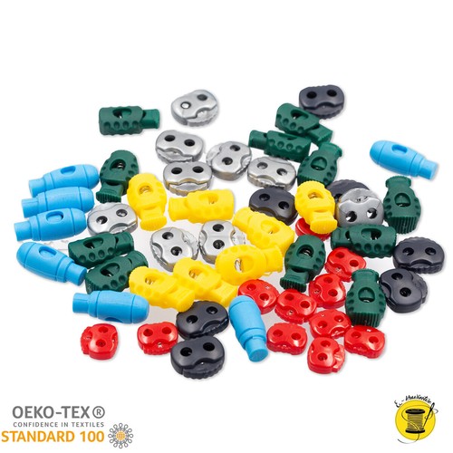 Fermacorda plastica 4mm 200 - plastica,