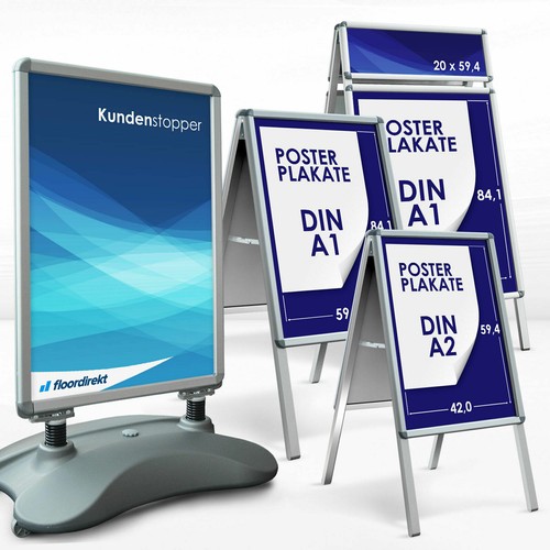 Ferma clienti espositore per