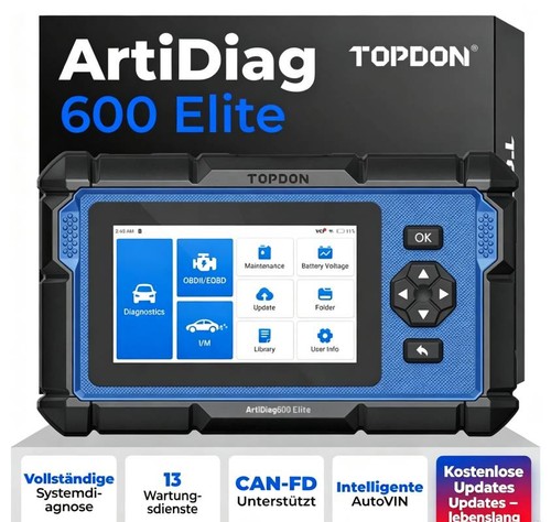 Topdon artidiag600 elite con - topdon,