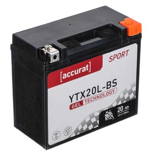 Batteria moto ytx20l - ytx20l-bs, gel